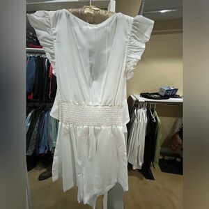 Adorable, white romper